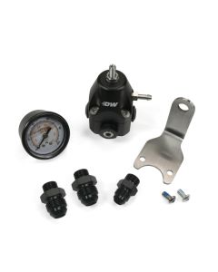 DeatschWerks DWR1000C AFPR + Pressure Gauge + 6AN & 8AN fittings - Anodized Black