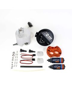 DeatschWerks X2 Series Fuel Pump Module w/ 2 DW420s For 2010-15 Camaro LS 3.7 V6