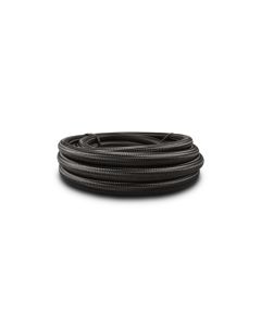 Vibrant -10 AN Black Nylon Braided Flex Hose .56in ID (50 foot roll)