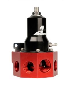 Aeromotive Regulator - 30-120 PSI - .500 Valve - 4x AN-08 and AN-10 inlets / AN-10 Bypass
