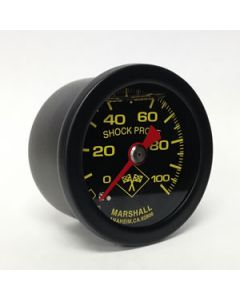 Fuel Pressure Gauge 0-100 psi Shock Proof