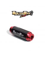 40 MICRON STAINLESS STEEL FUEL FILTER -6AN